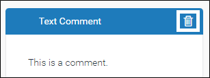 Moodle - Turnitin - Feedback Studio - Text Comment - Delete Button